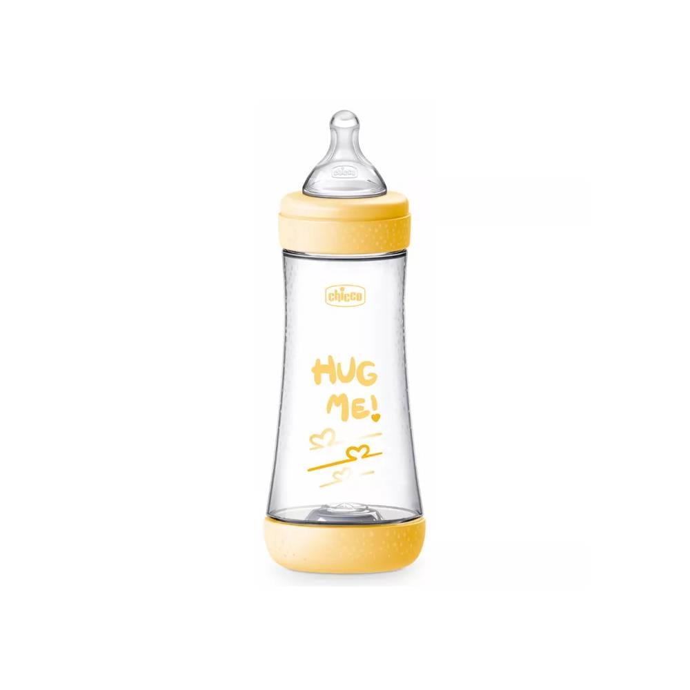 Chicco Baby Bottle Perfect5 4 Chicco Baby Bottle Perfect 4M+ 300ml silikoninis neutralus