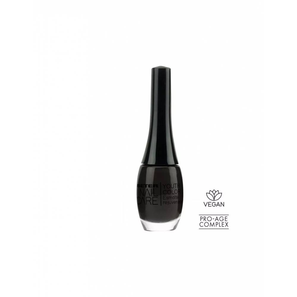 "Beter" nagų priežiūros jaunystės spalva 037-Midnight Black 11ml