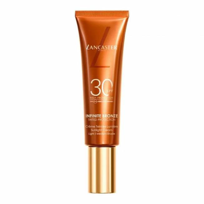 "Lancaster Infinite Bronze Crema Solar Con Color Spf30 Light 50ml