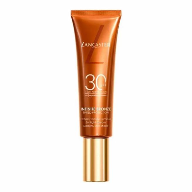 "Lancaster Infinite Bronze Crema Solar Con Color Spf30 Medium 50ml