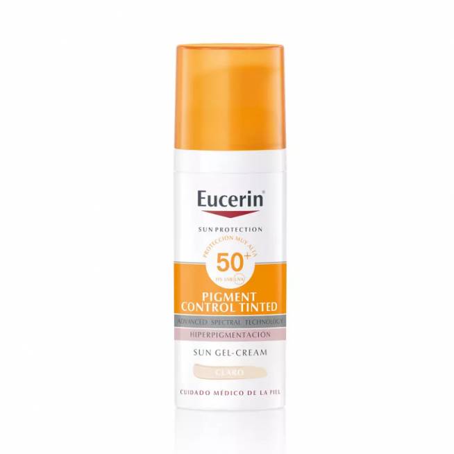 "Eucerin Sun Face Pigment Control Fluid SPF50+ Tinted Light" 50ml