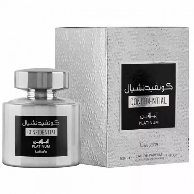 LATTAFA CONFIDENTIAL PLATINUM EDP PURŠKALAS 100 ML