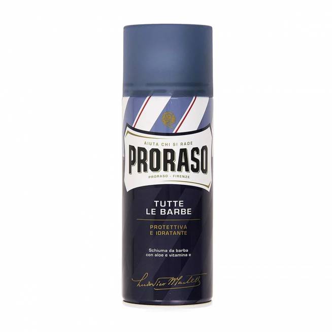 "Proraso" apsauginės ir drėkinamosios skutimosi putos 400ml