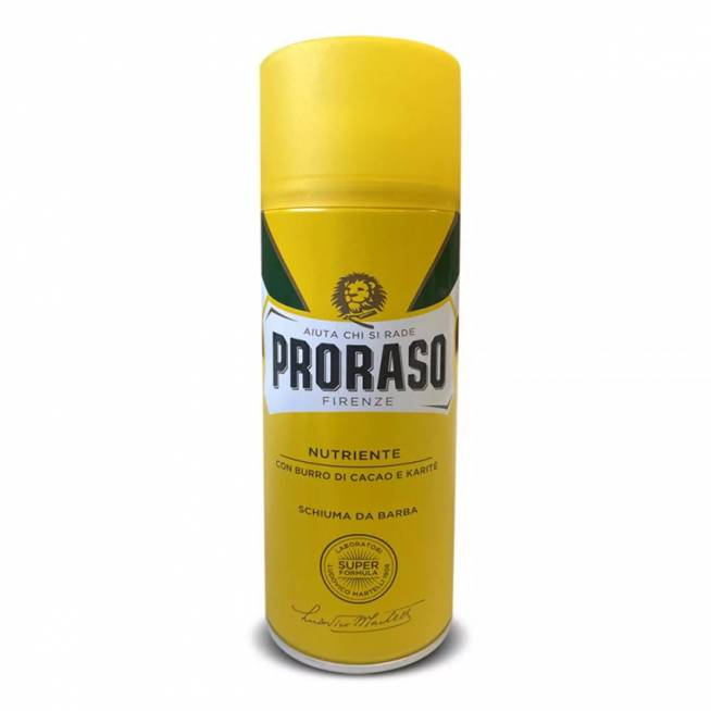 "Proraso" maitinamosios skutimosi putos su kakavos ir taukmedžio sviestu 400ml