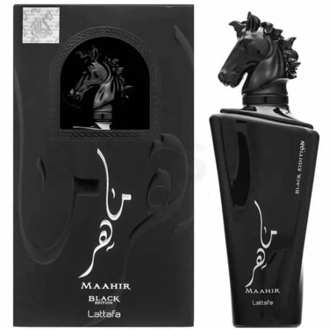 LATTAFA MAAHIR BLACK EDP PURŠKALAS 100ML