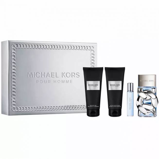 Michael Kors Pour Homme kvepalų kvepalų purškiklis 100 ml, 4 dalių rinkinys