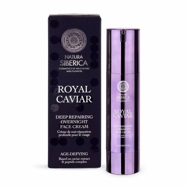 Natura Siberica Royal Caviar Crema De Noche 50ml purškalas