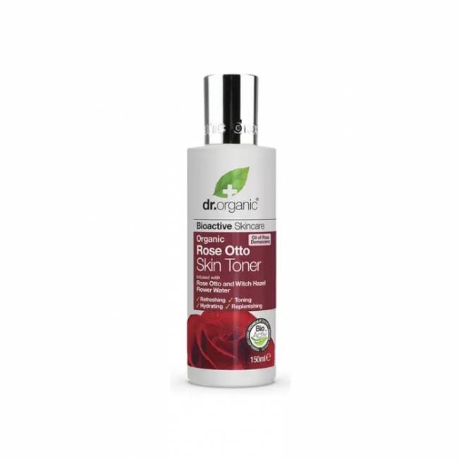 Dr. Organic Rose Otto odos tonikas 150ml