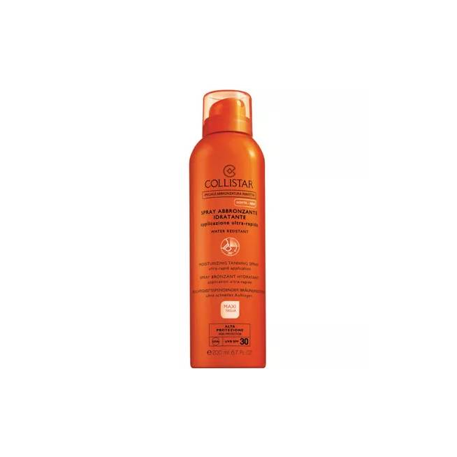 "Collistar Perfect Tanning" drėkinamasis purškiklis Spf30 200ml