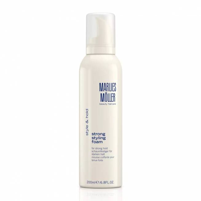 "Marlies Moller Style And Hold Strong Styling Foam" stiliaus putos 200ml