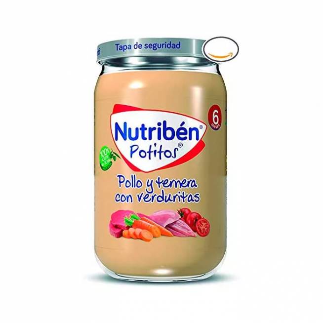 Nutribén Vištiena, jautiena ir daržovės 235g 