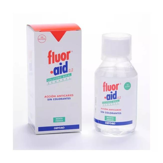 "Fluor Aid" savaitinis burnos skalavimo skystis 150ml