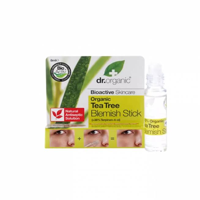 Dr. Organic Tea Tree Blemish Stick Roll On 8ml