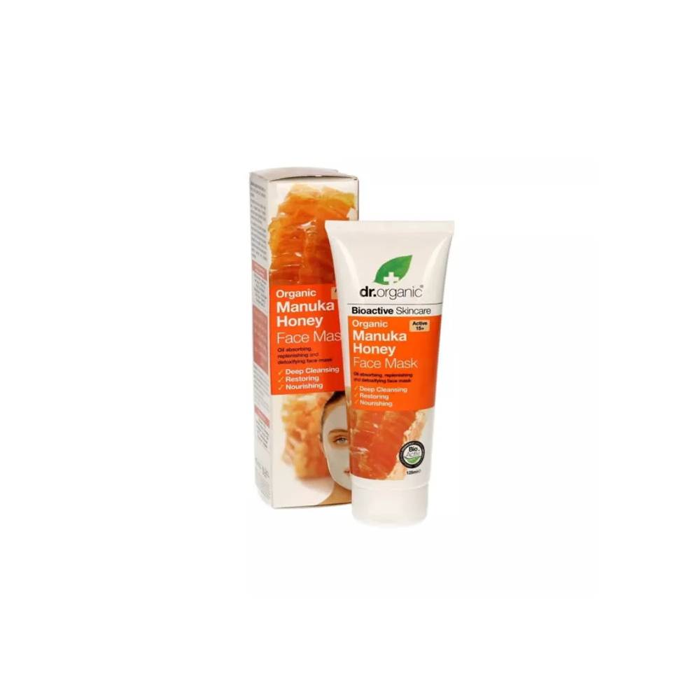 Dr. Organic Manuca medaus veido kaukė 125ml