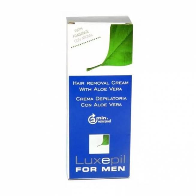 Luxepil For Men Classic depiliacinis kremas + mentelė 150ml