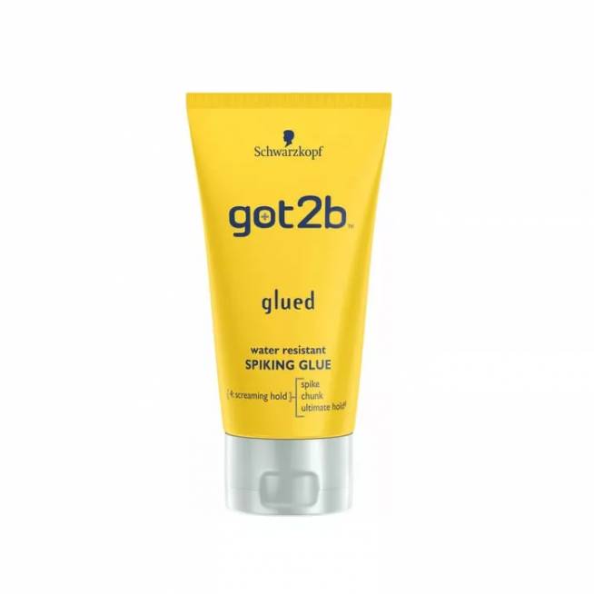 Schwarzkopf Got2b Glued Vandeniui atsparūs klijai su antgaliu 150ml