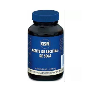 Gsn Aceite Lecitina 1200 Mg 80 Per