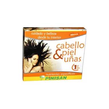 Pinisan Cabello Piel Uñas 40 Caps