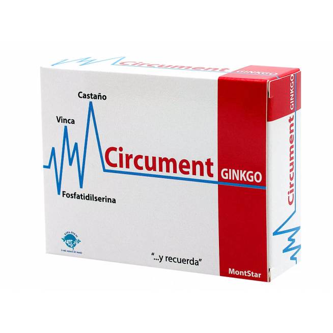 "Montstar Circument Ginkgo 504 Mg 45 kapsulės