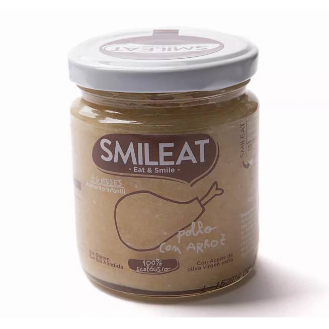 Smileat Potito Bio Chicken Con Arroz 230g