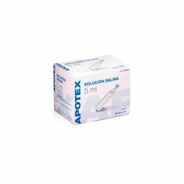 Apotex fiziologinis fiziologinis fiziologinis tirpalas 5ml X 30uts