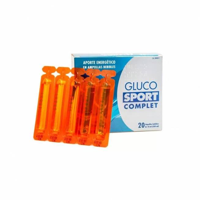 Faes Farma Gluco Sport Complet 20 geriamųjų ampulių