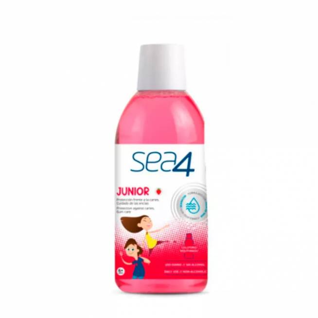 SEA4 Junior burnos skalavimo skystis 500ml 