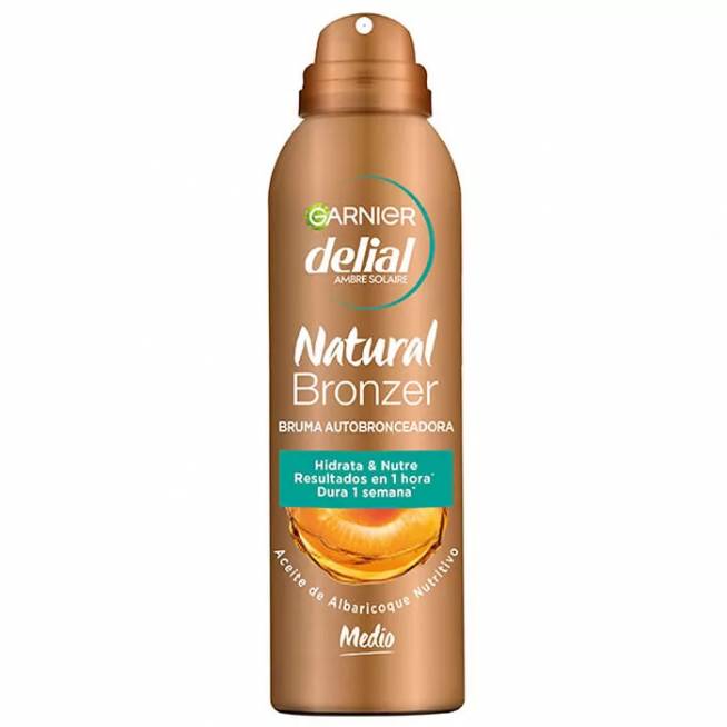 "Garnier Natural Bronzer" savaiminio įdegio purškiamasis purškiklis vidutinio stiprumo 150ml