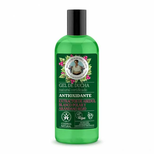 Green Agafia Raudonųjų mėlynių natūralus antioksidacinis vonios gelis 260ml