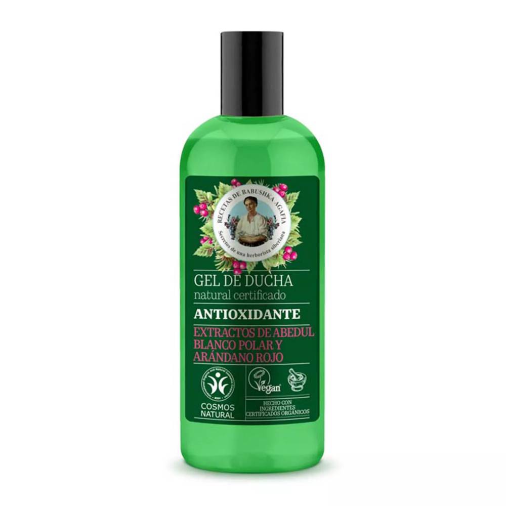 Green Agafia Raudonųjų mėlynių natūralus antioksidacinis vonios gelis 260ml