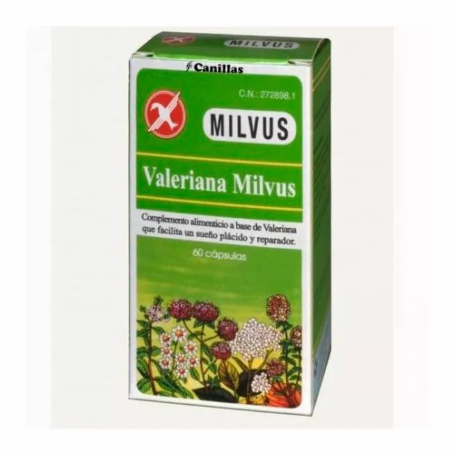 Milvus Valeriana 60 kapsulių