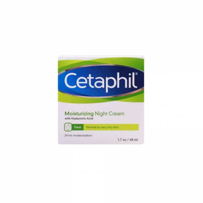 "Cetaphil" veido drėkinamasis naktinis kremas normaliai / sausai odai 48ml