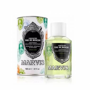 "Marvis Classic Strong Mint" burnos skalavimo skystis 120ml