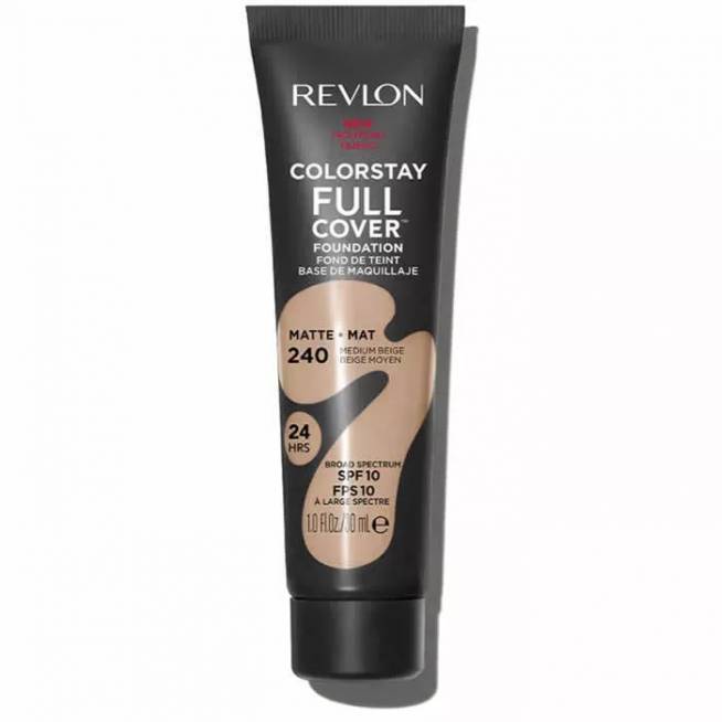 "Revlon Colorstay Full Cover Foundation 240 Medium Beige" 30ml