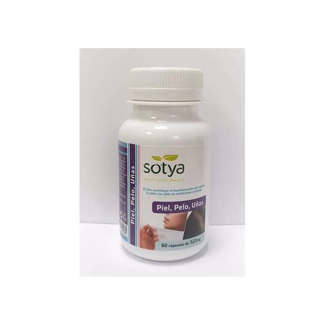 Sotya Pelo Piel y Uñas 520 Mg 60 kapsulių