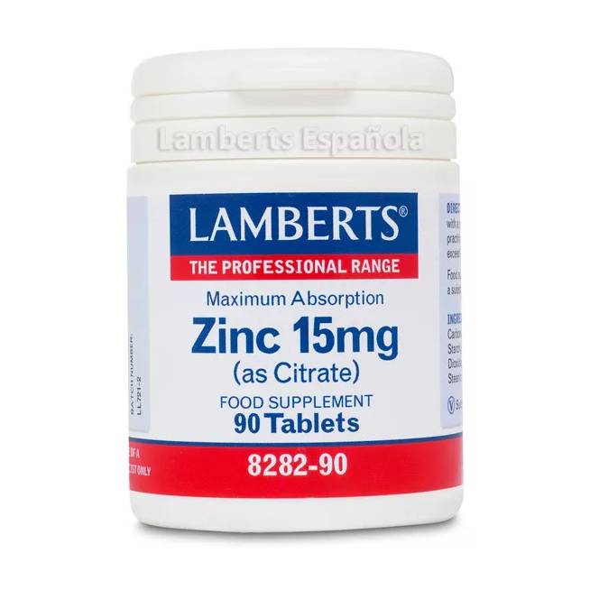 Lamberts Cinkas 15 Mg 90 tablečių