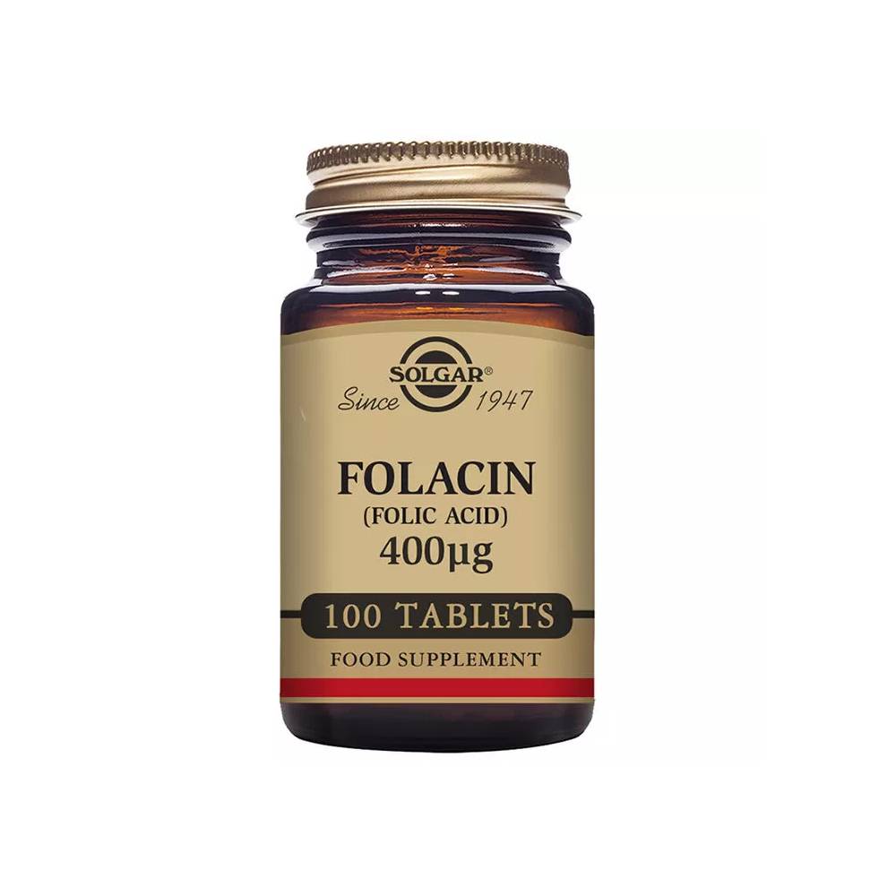 Solgar Folacin 400mg 100 tablečių