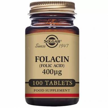 Solgar Folacin 400mg 100 tablečių