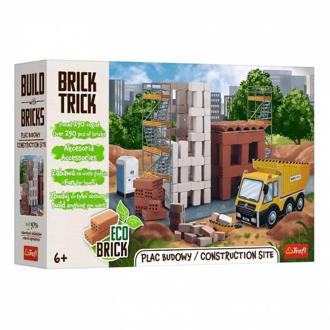 BRICK TRICK 61912 Keraminiai statybiniai blokeliai Statybvietė