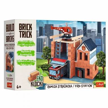 BRICK TRICK 61915 Keraminės plytos Ugniagesių stotis