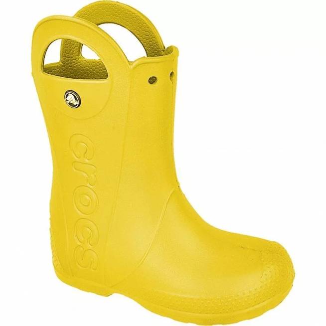 Vellingtons Crocs Handle It Kids 12803 geltoni