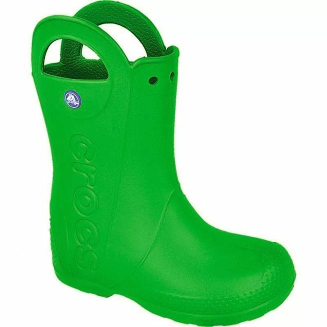 Vellingtons Crocs Handle It Kids 12803 tamsiai žali