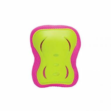 Apsaugų rinkinys Nils Extreme H320 pink-lime XL dydžio