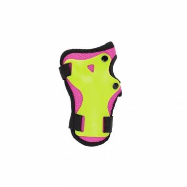 Apsaugų rinkinys Nils Extreme H320 pink-lime XL dydžio