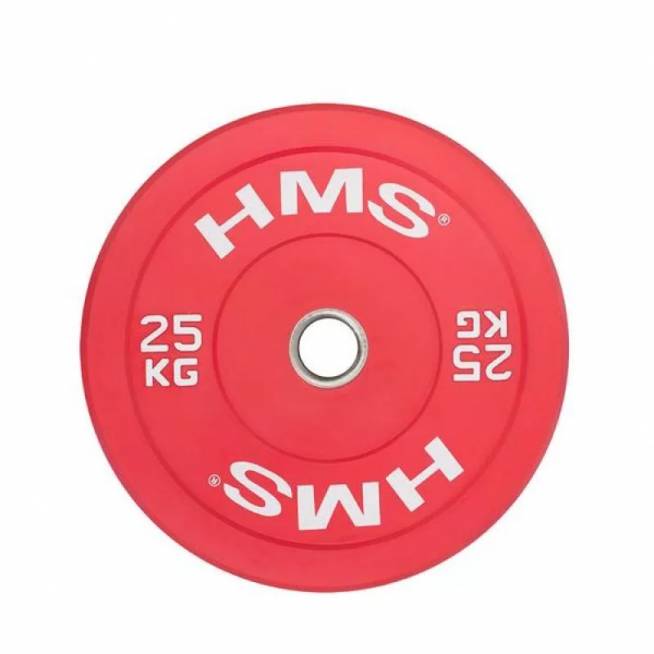 Olimpinė plokštelė HMS RED BUMPER 25 kg CBR25