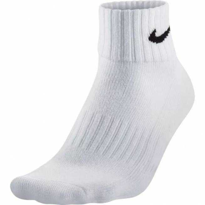 "Nike Value Cotton Quarter" kojinės 3 poros M SX4926 101