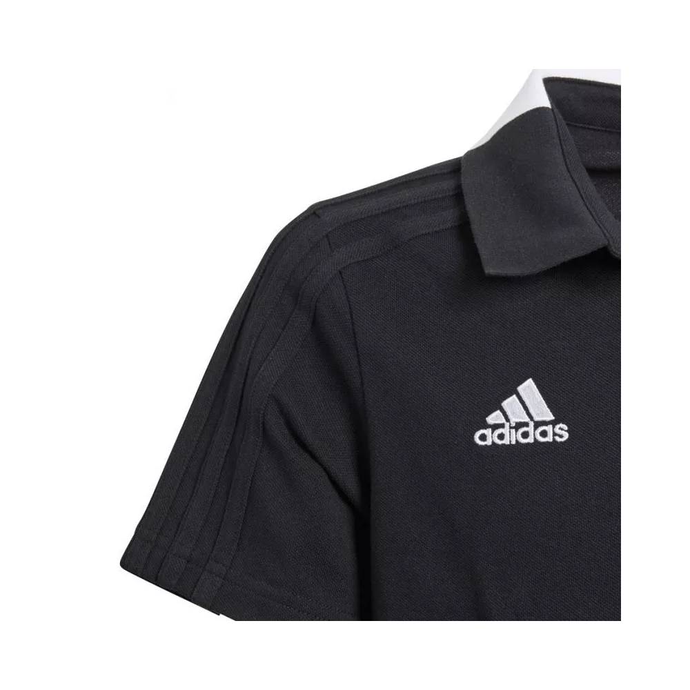 Marškinėliai adidas Condivo 18 Cotton Polo JR CF4373 black