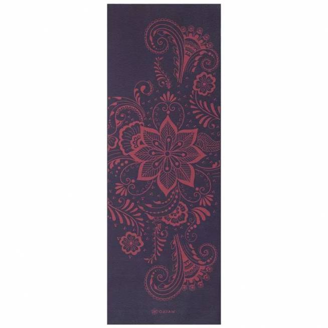 "Gaiam Premium Auabergine Swirl" 6 mm 62892 jogos kilimėlis