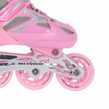 Riedučiai Nils Extreme 2in1 Pink r. 39-42 NH18366 A