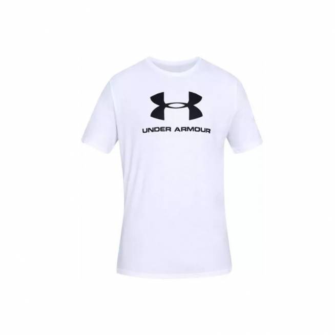 "Under Armor" sportinio stiliaus marškinėliai su logotipu M 1329590-100